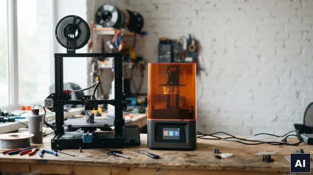 Żywica czy filament — dwie zupełnie różne technologie druku 3D